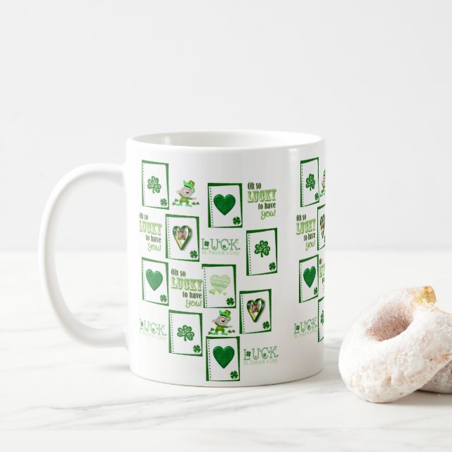 Saint patrick's day Mugg (Med munk)