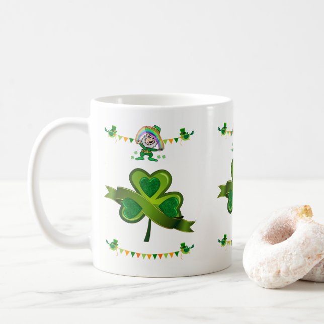 Saint patrick's day Mugg (Med munk)