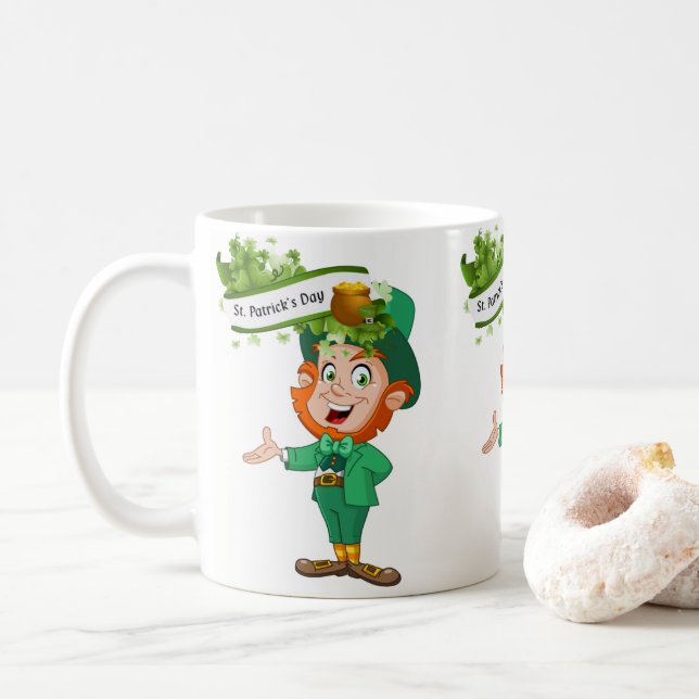 Saint patrick's day Mugg (Med munk)