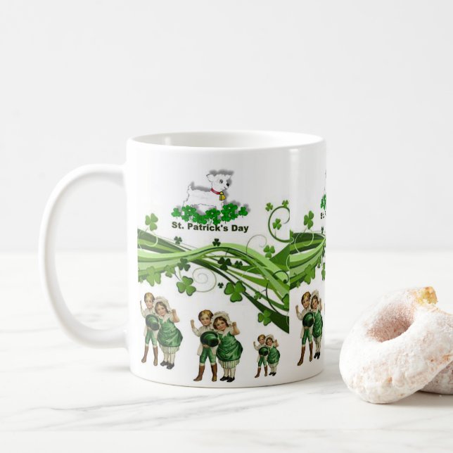 Saint patrick's day Mugg (Med munk)