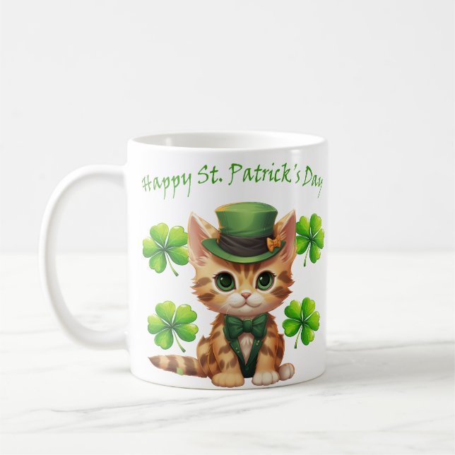 Saint patrick's day Mugg för fettövertäckningar (Vänster)
