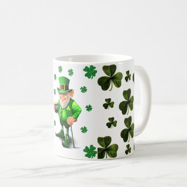 Saint Patrick's Day-mugg Kaffemugg (Framsida höger)