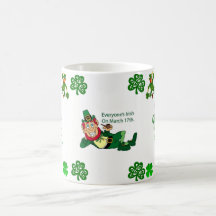 Saint Patrick's Day-mugg