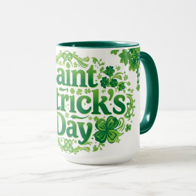 Saint Patrick's Day-mugg Mugg (Framsida höger)