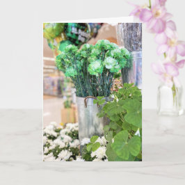 Saint Patricks Day-nejlikor Kort