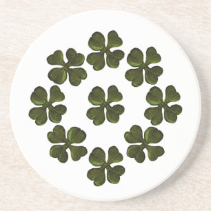 SAINT PATRICK'S DAY PARTY schamprock Underlägg Sandsten