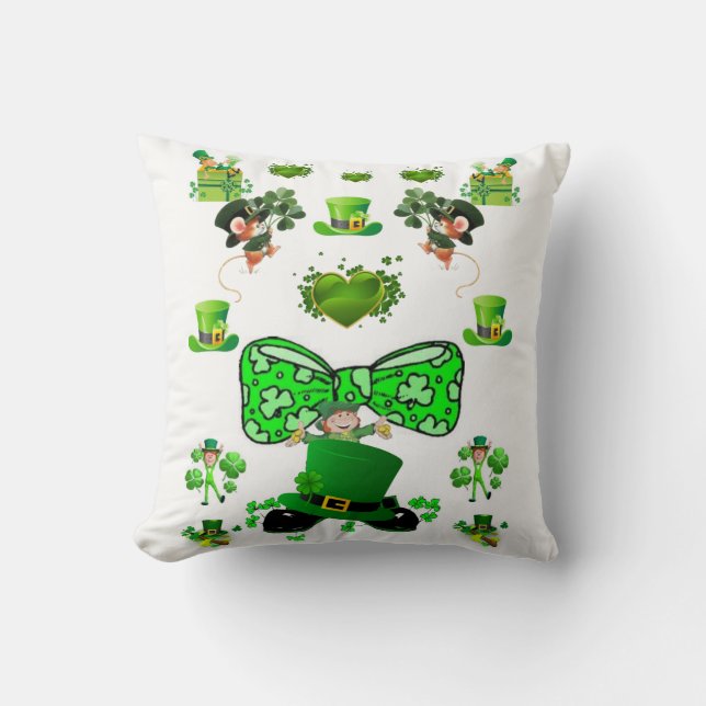 Saint patrick's day Pillow Kudde (Framsida)