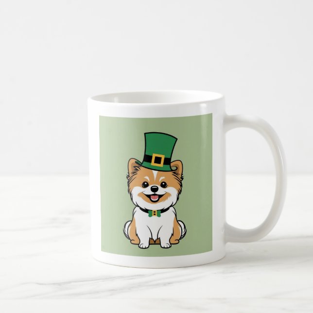 Saint patrick's day Pommern Mugg (Höger)