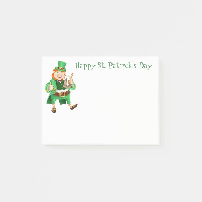 Saint Patrick's Day  Post-it Block (Framsida)