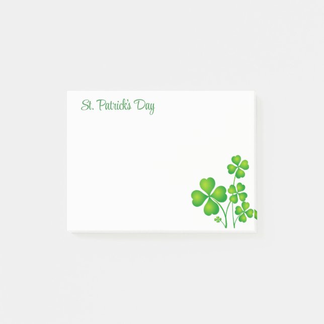 Saint Patrick's Day  Post-it Block (Framsida)