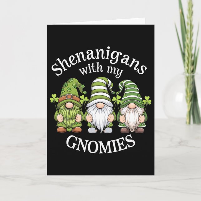 Saint Patrick's Day Roliga Irländska Tröjor Irland Kort (Framsida)