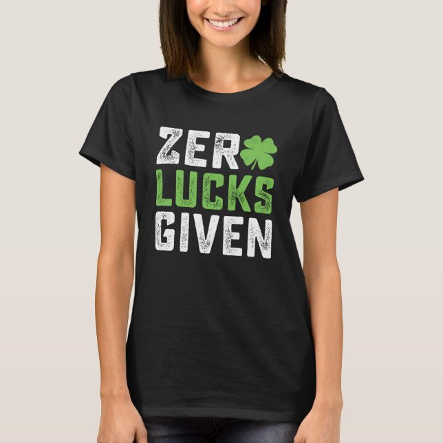 Saint patrick's day Shamrock Irish T Shirt (Framsida)