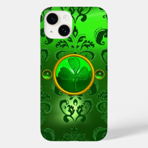 SAINT PATRICK'S DAY SHAMROCK MED GRÖNT DAMASK