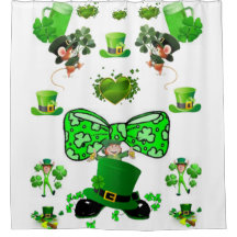 Saint patrick's day Showercurtain
