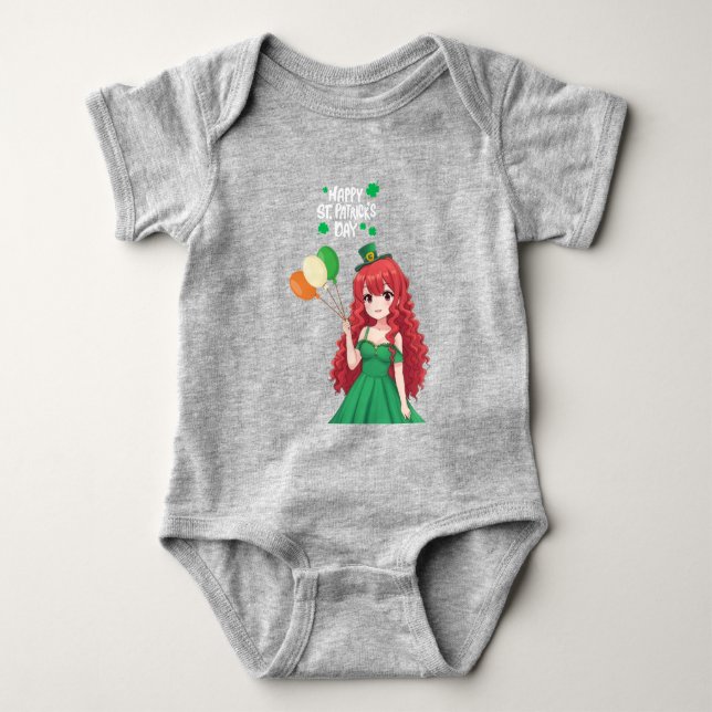 Saint patrick's day söt, iriska djurglas t shirt (Framsida)