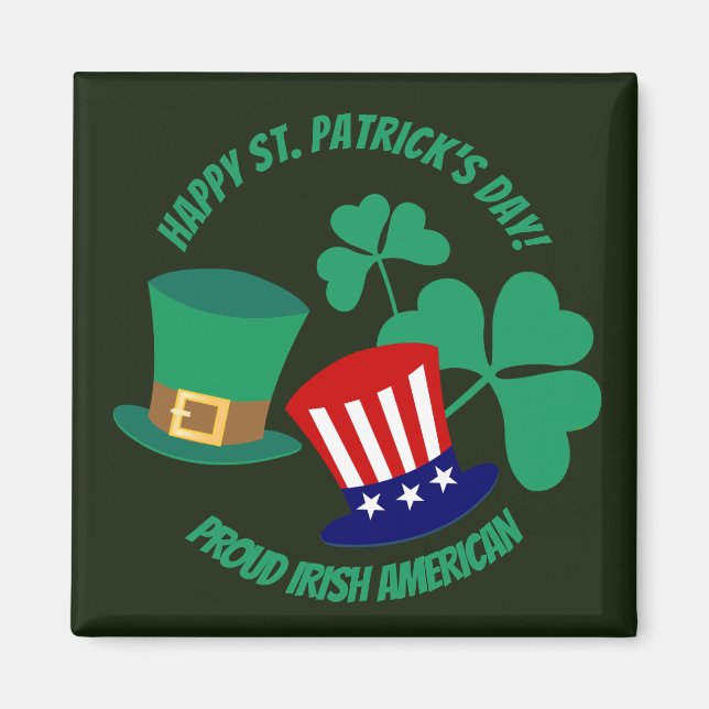 Saint patrick's day stolt Irish Magnet (Framsidan)