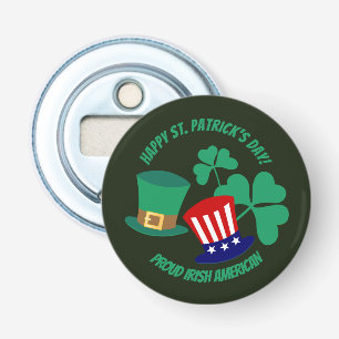 Saint patrick's day stolt Irish Magnet Flasköppnare
