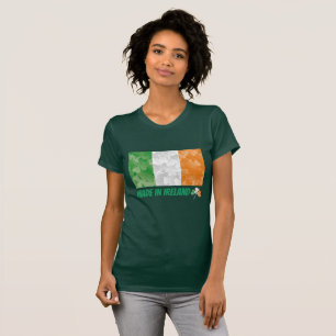 Saint patrick's day tillverkat i Irland schamprock T Shirt