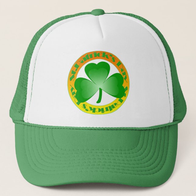 Saint patrick's day Truckerkeps (Framsida)