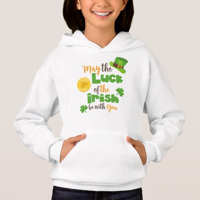 Saint patrick's day, Tur på Irland, Klöver T Shirt (Framsida)