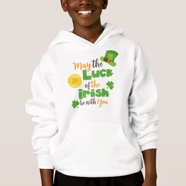 Saint patrick's day, Tur på Irland, Klöver T Shirt (Framsida)