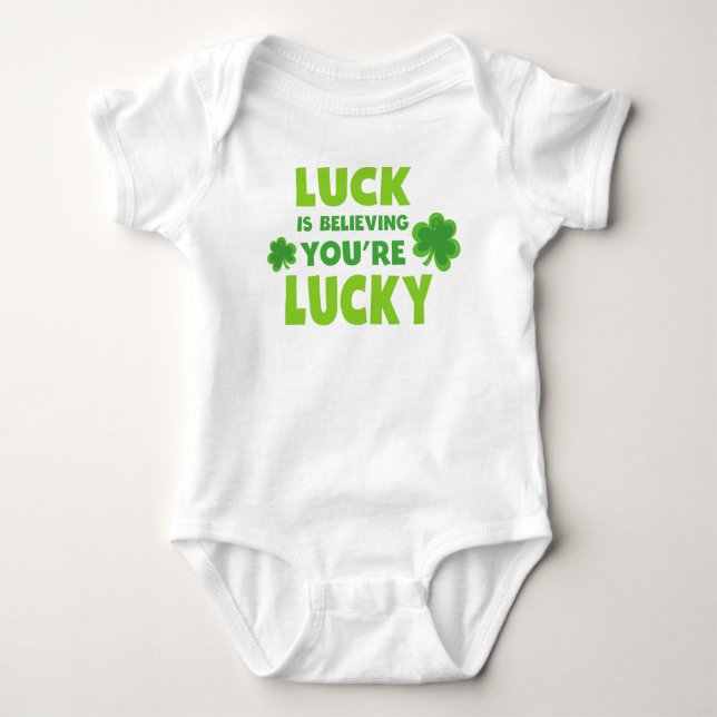 Saint patrick's day, Tur, tro att du är Lucky T Shirt (Framsida)