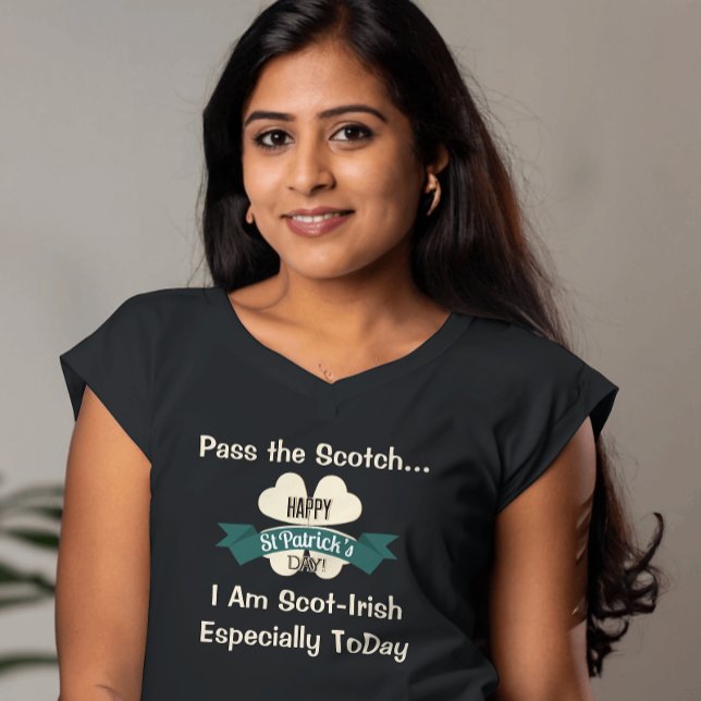 Saint Patricks Day Typography Tröja (Skapare uppladdad)