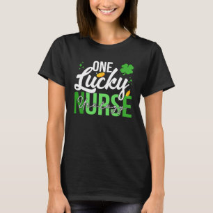 Saint patrick's Day Urology Nurse One Lucky Nurse T Shirt