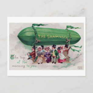 Saint patrick's day, Vintage Vykort