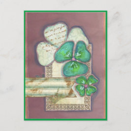 Saint patrick's day vykort