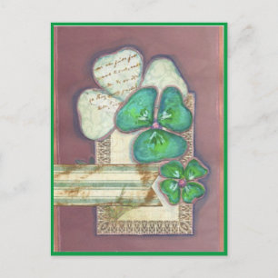 Saint patrick's day vykort