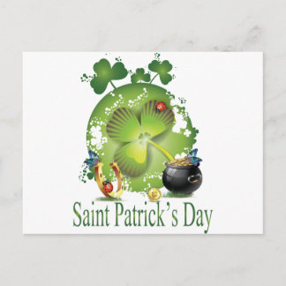 Saint patrick's day vykort