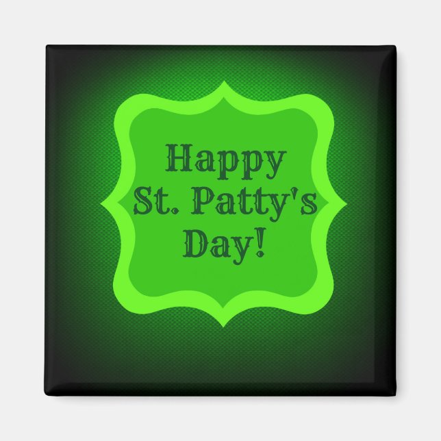 Saint patrick's day Wish Magnet (Framsidan)