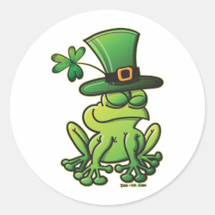 Saint patrick's daygroda runt klistermärke