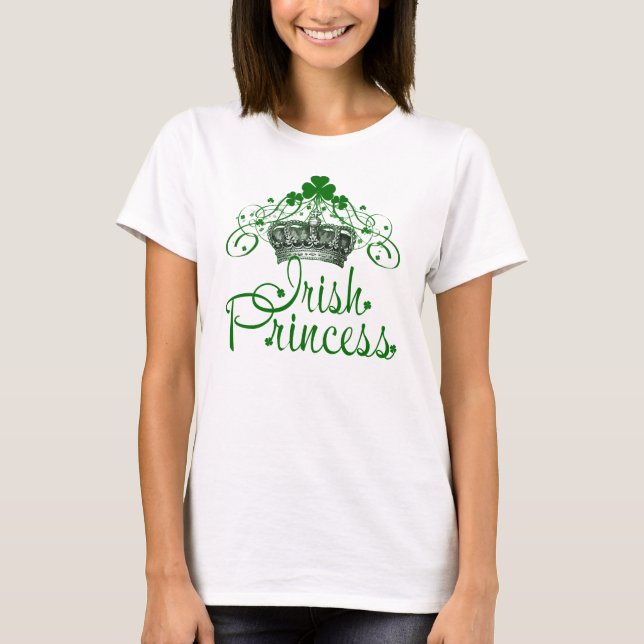 Saint patrick's dayirländarePrincess Tee Shirt (Framsida)
