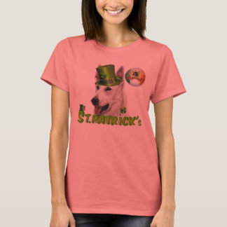 Saint Patricks Deutscher Schäferhund Besitzer Tee Shirt