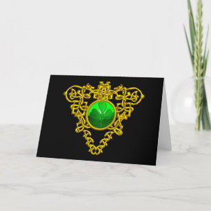 SAINT PATRICKS KELTISKA HJÄRTA KORT