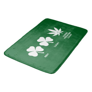 Saint Patricks Roliga Party för Killar Badrumsmatta