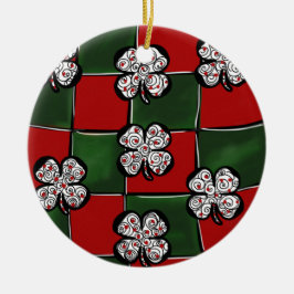 Saint Patty Art Design Julgransprydnad Keramik