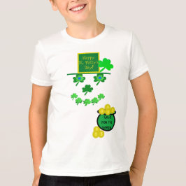 Saint Pattys dag Shamrocks Humor T-Shirt