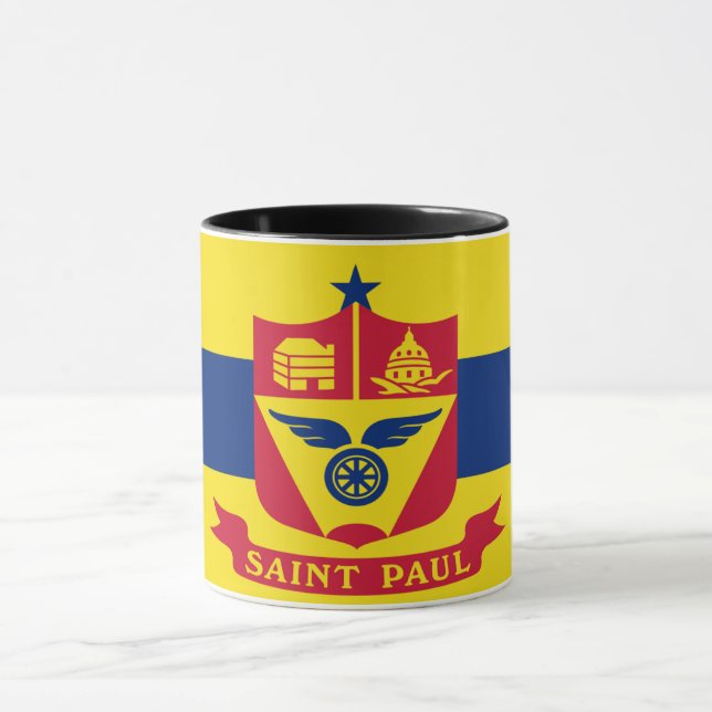 Saint Paul flagga Mugg (Center)