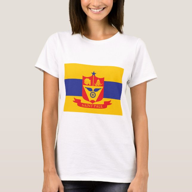 Saint Paul flagga Tee (Framsida)