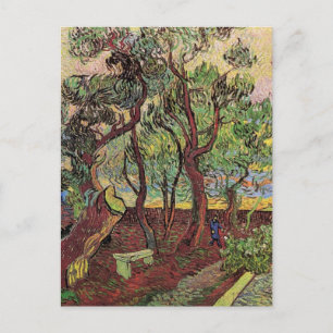 Saint Paul Hospital och Garden av Vincent van Gogh Vykort