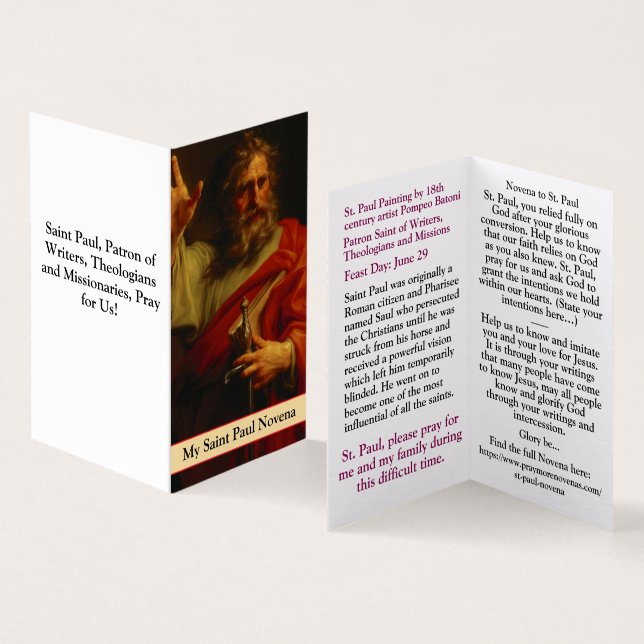 Saint Paul Kort (In- och utsida)