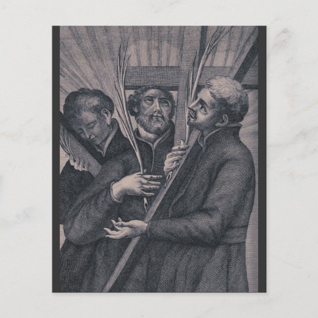 Saint Paul Miki japansk katolsk evangelist (Framsida)