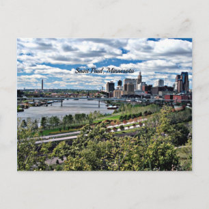Saint Paul, Minnesota Landskap Vykort