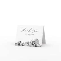 Saint Paul Stadens Silhuett Skiss Tackkort