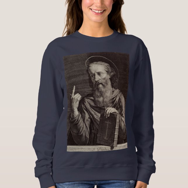 Saint Paul the Apostle av Philippe de Champaigne T Shirt (Framsida)