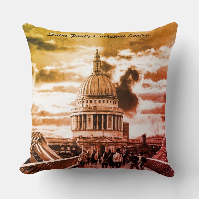 Saint Paul's Cathedral London. Kudde (Framsida)
