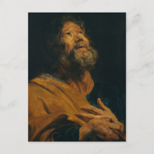 Saint Peter av Antoon van Dyck Vykort